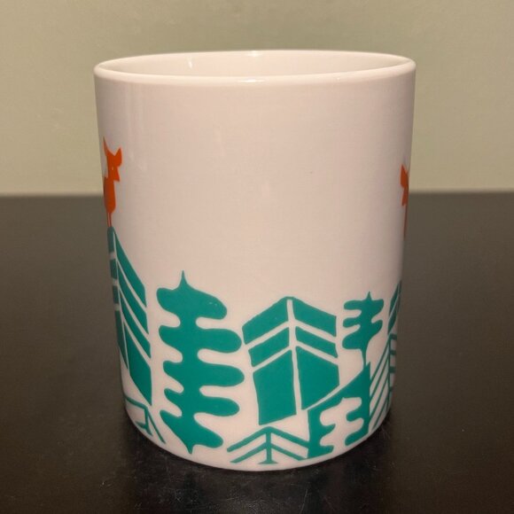 MAGPIE Mengsel Doe Deer & Fawn in an Enchanted Forest Ceramic Mug ~ Britain - Picture 7 of 12